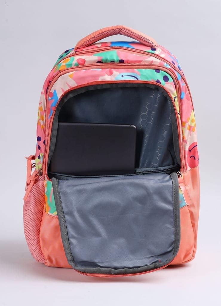 PB Pearlbags Polyester Water Resistant Casual Backpack With Laptop Sleeve For School For Boys and Girls view 4