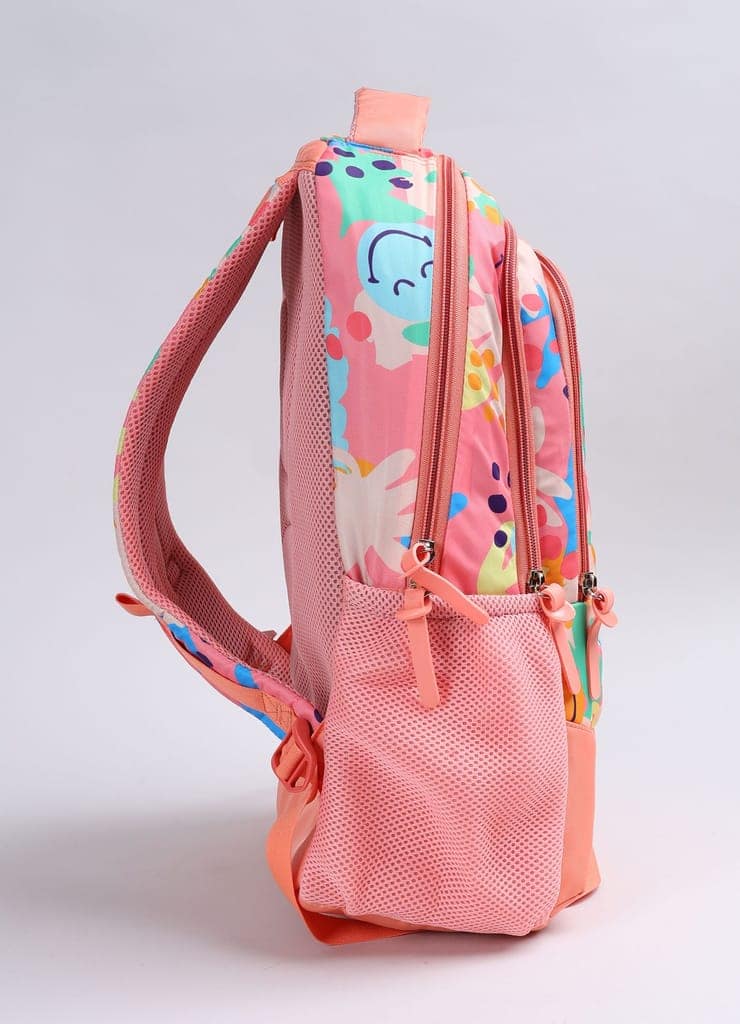 PB Pearlbags Polyester Water Resistant Casual Backpack With Laptop Sleeve For School For Boys and Girls view 5