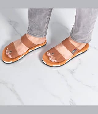 Squash - Tan Men's Floater Sandals