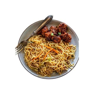 VEG NOODLES- GOBI MANCHURIAN DRY