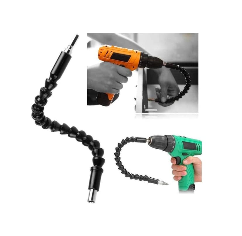 H9 Flexible Shaft Drill Bit Extension Kit, Flexible Soft Shaft Extension Screwdriver Bits & Sockets Nut Electric Bit Power Repair DIY Tools for Drill drilling machine (22 Pieces Set) view 8