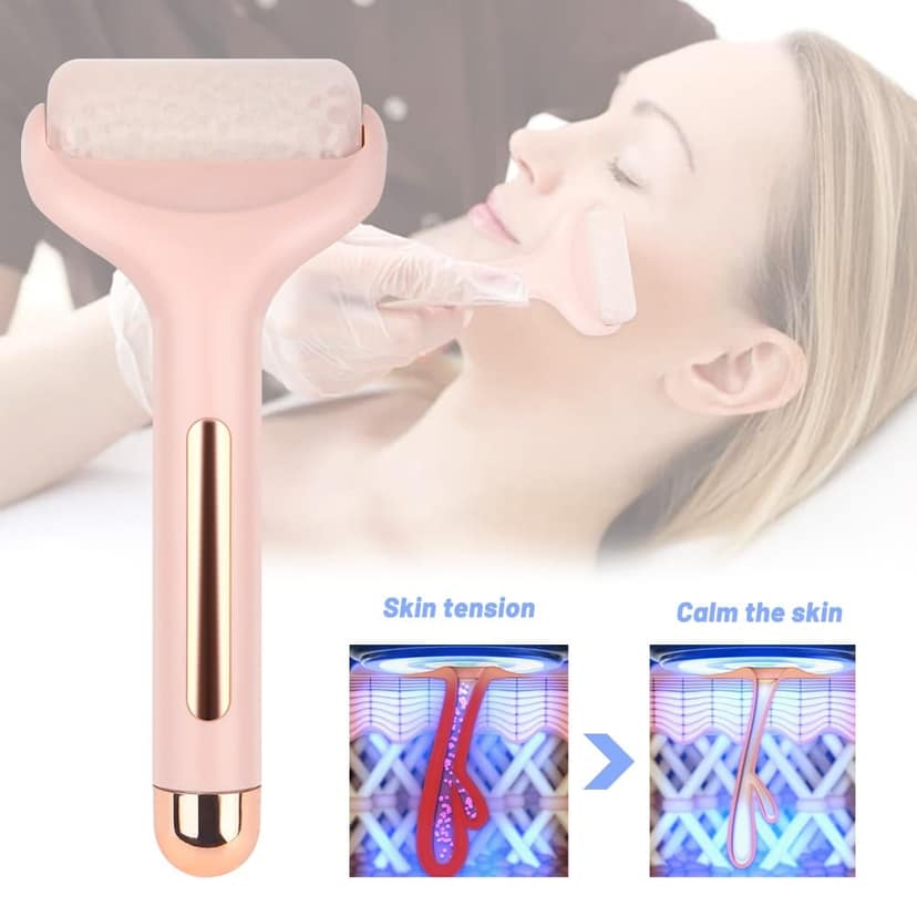 Trendzie Care Ice Roller for Face & Eye Puffiness, Large Cool Facial Ice Rollers Face Massager Facial Tool view 4