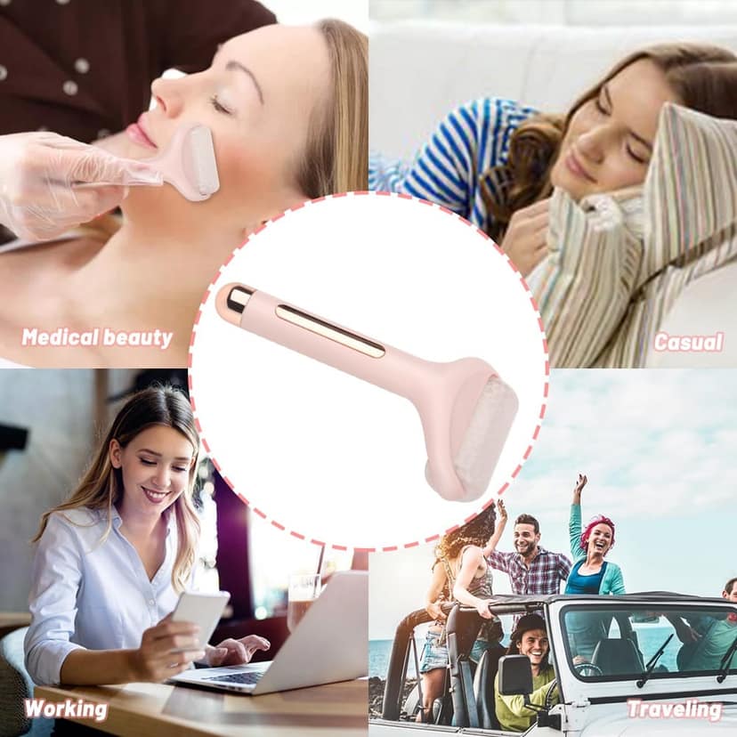 Trendzie Care Ice Roller for Face & Eye Puffiness, Large Cool Facial Ice Rollers Face Massager Facial Tool view 5