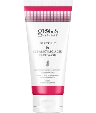 Globus Naturals Hyaluronic acid Vitamin C Face Wash, 100ml