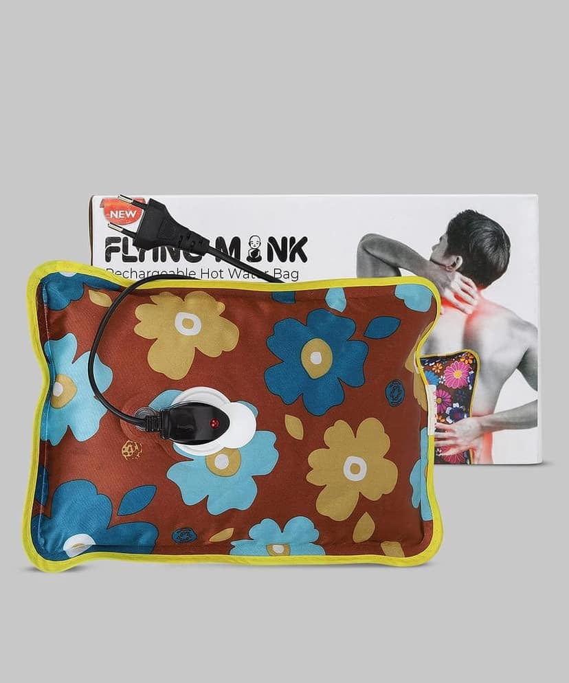 Flying Monk Electrothermal Hot Water Bag, Electric Heating Gel Pad-Heat Pouch Hot Water Bottle Bag, Electric Hot Water Bag, Heating Pad for Joint, Muscle Pains, Warm Water Bag for pain relief