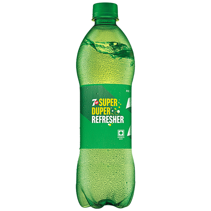 7 Up Soft Drink - Lemon, 600 Ml Bottle view 2