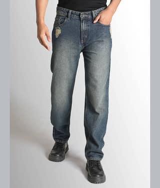 Bene Kleed Relaxed Dyed Men's Jeans - Blue ( Pack of 1 )