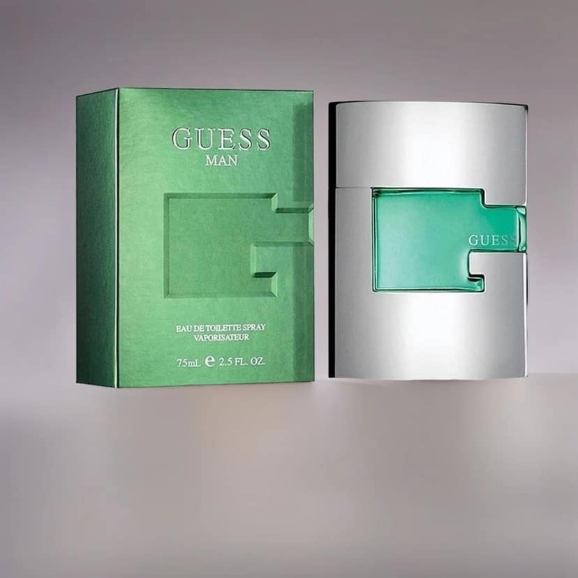 Guess Man Green Eau De Toilette for Men - 75ml | Fresh, Spicy & Woody Fragrance view 3