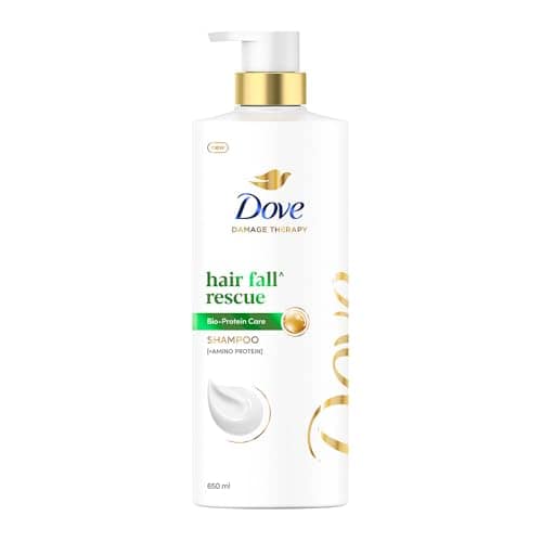 Dove Hair Fall Rescue Shampoo 650 ml|| For Damaged Hair|| Hair Fall Control for Thicker Hair - Mild Daily Anti Hair Fall Shampoo for Men & Women Dove Hair Fall Rescue Shampoo 650 ml|| For Damaged Hair|| Hair Fall Control for Thicker Hair - Mild Daily Ant view 2