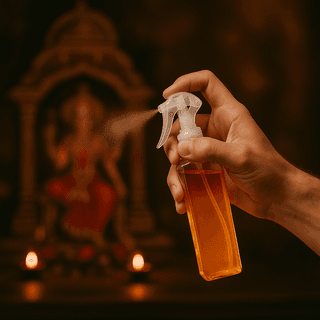 Jasmira – Alcohol-Free, Long-Lasting Sacred Mist - Krishna ji - Ganesh ji - Navratri
