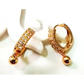luv fashion Tradtional 1gm jumkhi gold n micron plated