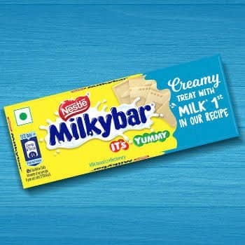 Nestle White Chocolate Milkybar 21 gm - Nestle White Chocolate Milkybar 21 gm view 2