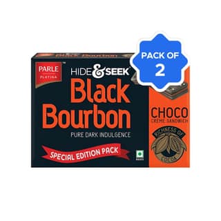 Hide & Seek Black Bourbon Biscuits (Choco) - Pack of 2