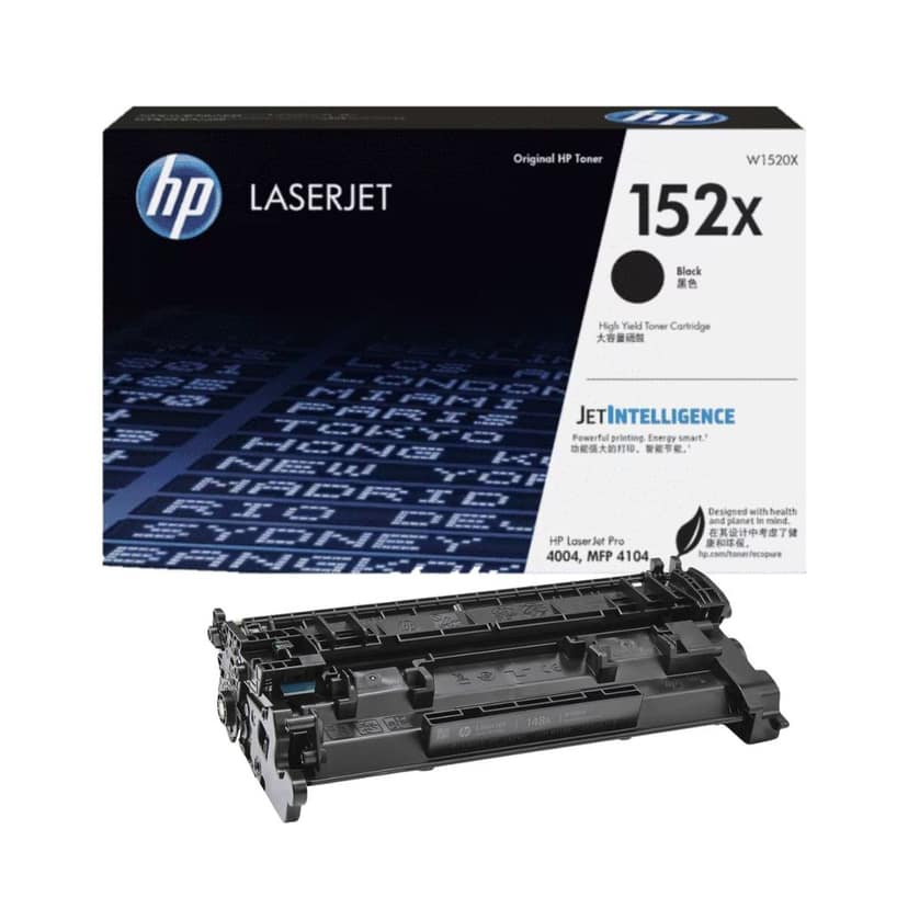 HP 152X Black Original LaserJet Toner Cartridge (W1520X)