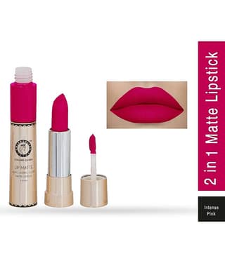 Colors Queen 2 in 1 Matte Finish Water Proof Lipstick Maroonn (Shade - 04)
