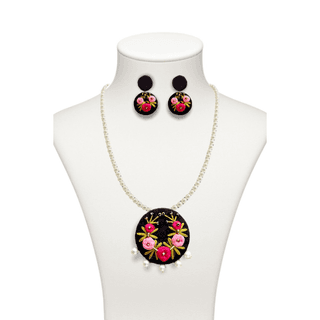 Handmade Black Jewellery Set