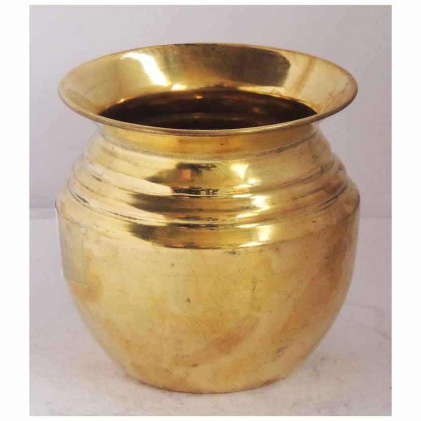 Brass Handi Lota No. 8 , 730 ML (ZMAS284 G) view 2