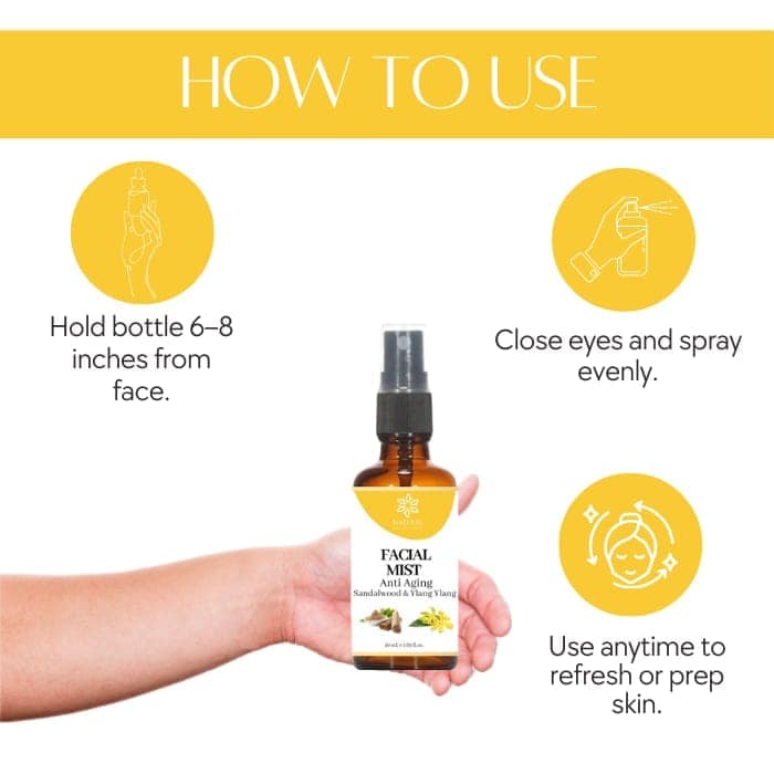 Rejuvenating Mist | Sandalwood | Ylang Ylang | Firm | Restore | Renew view 3
