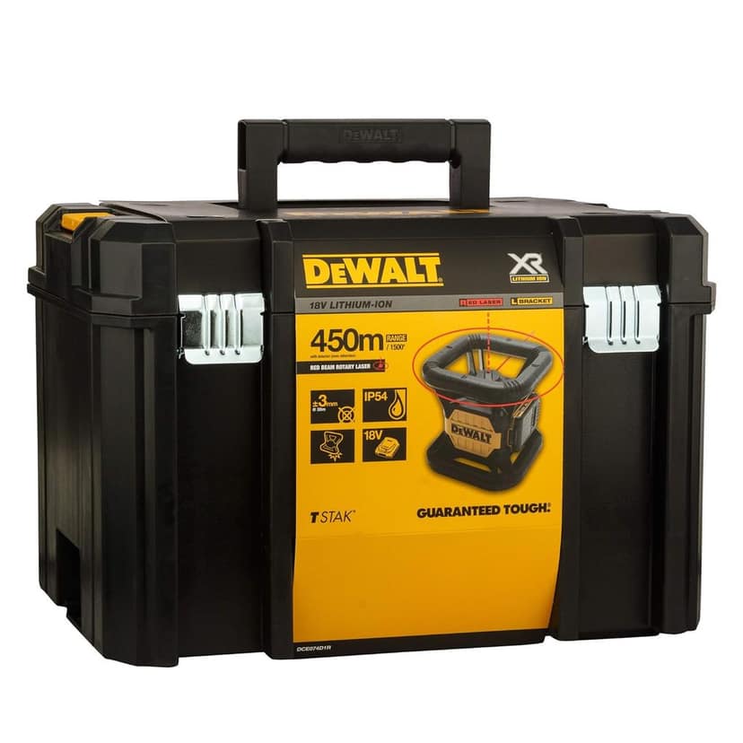 Dewalt Self Levelling Rotary Laser - Red DCE074D1R-QW view 4
