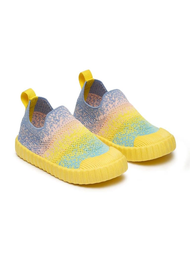 Ice Lolly Toddlers' First Step Shoes - Yellow (Unisex) view 3