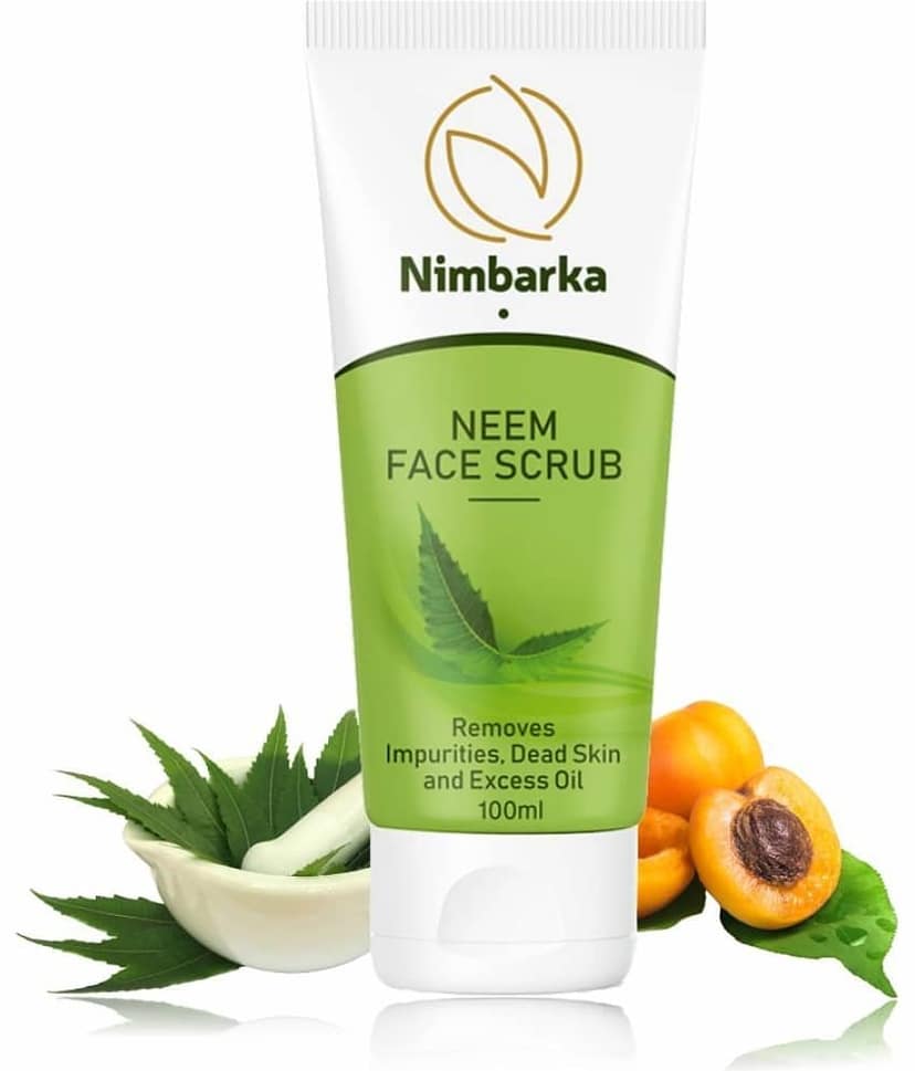 Nimbarka Neem Face Scrub, 100Ml(Pack Of 1)