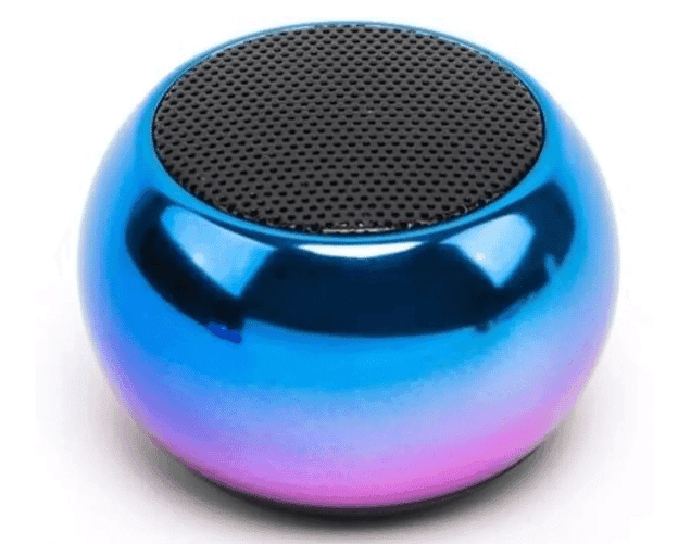 Mini Multi Speaker KV-99 Bluetooth Metal Body 10W Bluetooth Laptop/Desktop Speaker (Multicolor, 2.0 Channel)
