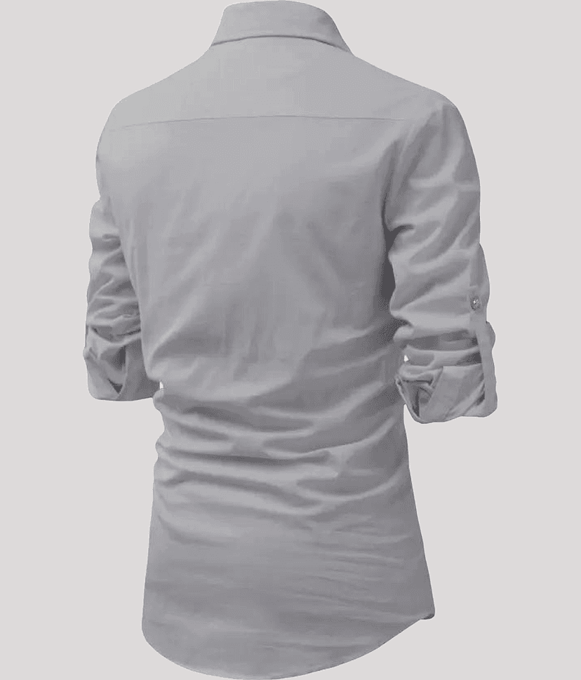 Life Roads Beige Cotton Men's Shirt Style Kurta ( Pack of 1 ) view 2