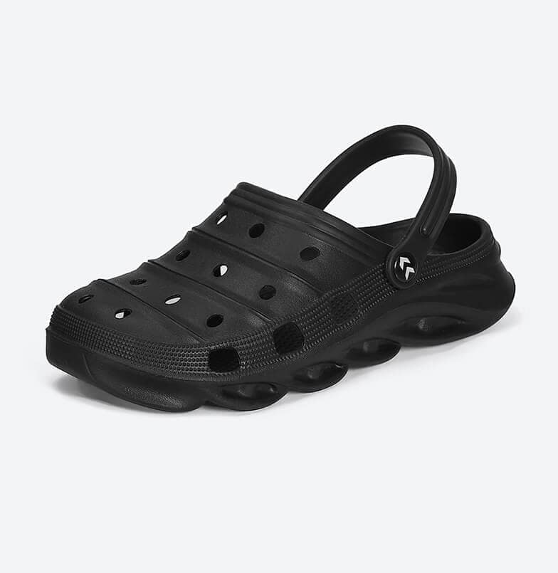 hummel PANTHER MEN CLOGS Comfortable Cushioned Sole Arch Support Durable Lightweight Flexible Trendy Style Clogs and Sandal with Adjustable Back Strap Daily use Mules for Men view 2