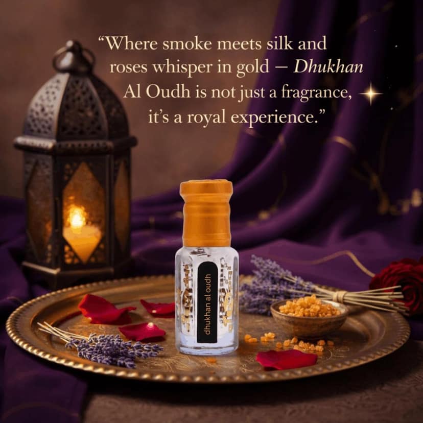 alnaqi fragrances Dhukhan AL Oudh Attar| Alcohol Free| Pack Of 1 | Original & Long Lasting Fragrance | Most Wanted Arabian Aroma |Unisex | view 5