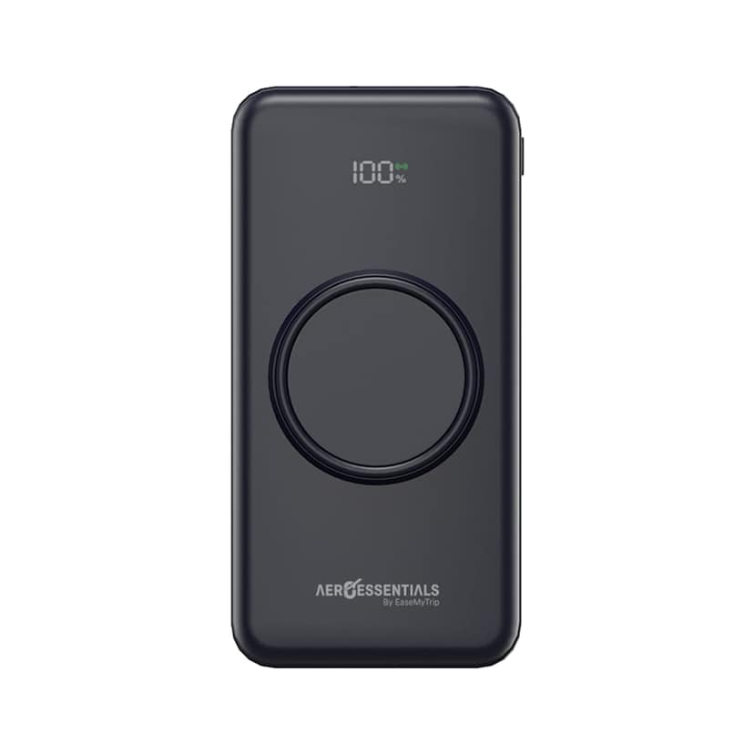 Aeroessentials Charge Mate W006 Power Bank, 20000mAh, 4-in-1 Charging with Wireless, 410g