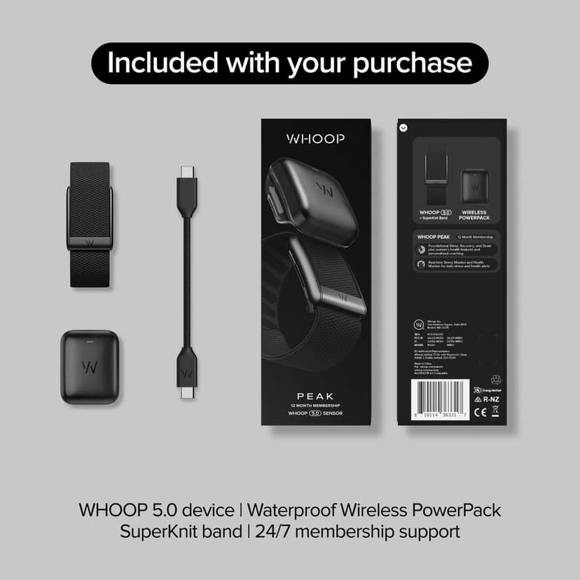 WHOOP Peak Health and Fitness Wearable view 5