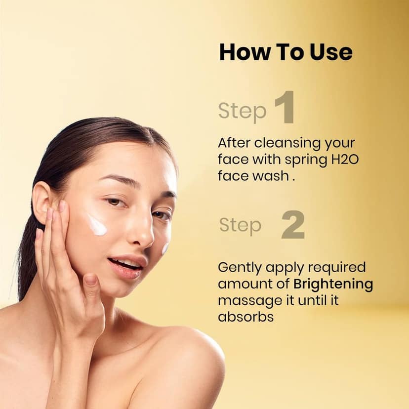 Spring H2O Age Sculpt Anti-Aging Cream + Glow Perfection Brightening Cream Combo | Anti-Wrinkle, Firming & Even Tone Skincare Duo | Hydration, Radiance & Dark Spot Reduction � 2 x 50ml view 7