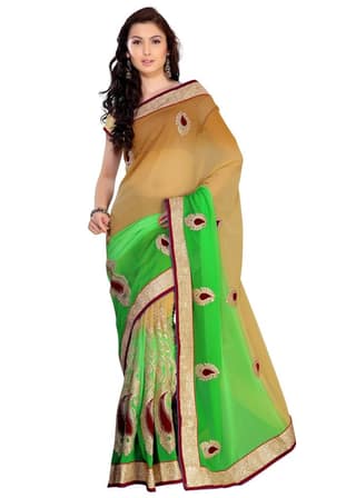 Florence Women's Chiffon Saree