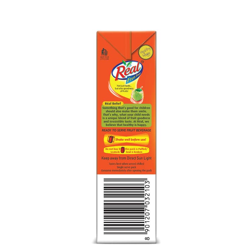 Real Fruit Juice Guava -180 Ml view 2