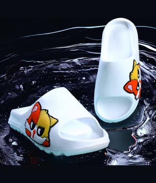 Pampy Angel White Men's Slide Flip flop