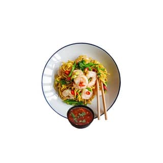 Prawn Sapo Noodles with Gravy
