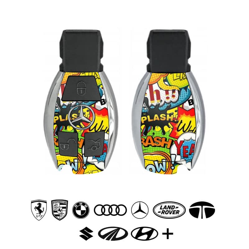 Wow Abstract Car Key Skins view 2