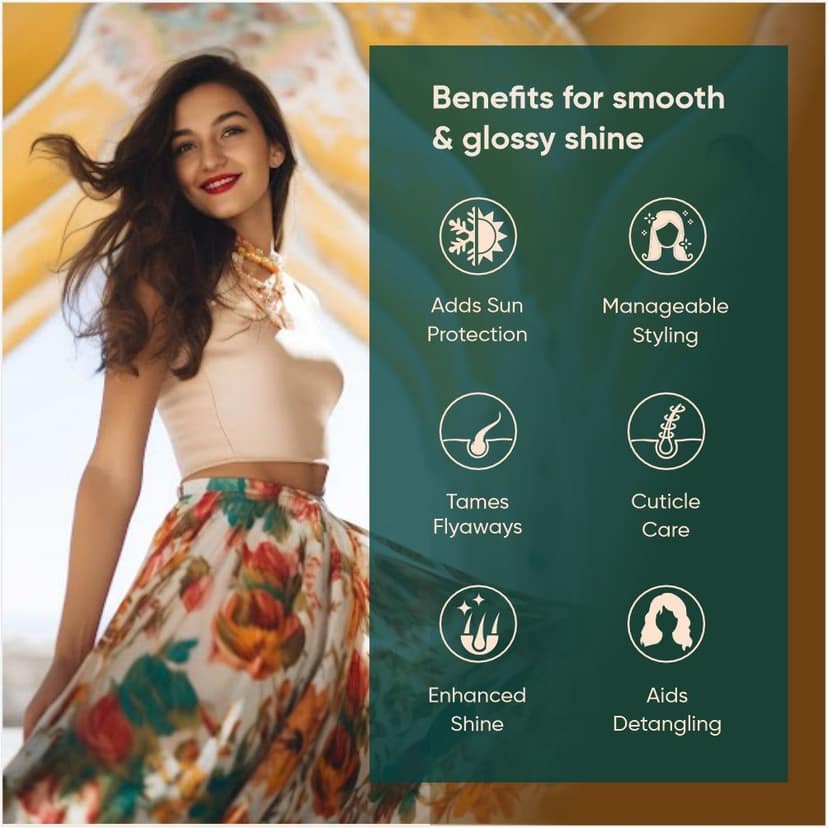 Organic Moroccan Argan Oil & Keratin Hair Serum view 4