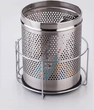 Winstar - Silver Stainless Steel Storage Racks ( Pack of 1 )