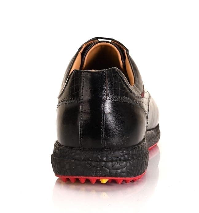 HITCARO Men Proffessional Leather Golf Shoes | Lace-Up | Phylon Sole |Waterproof | Comfortable | Breathable | Sports Shoes view 3