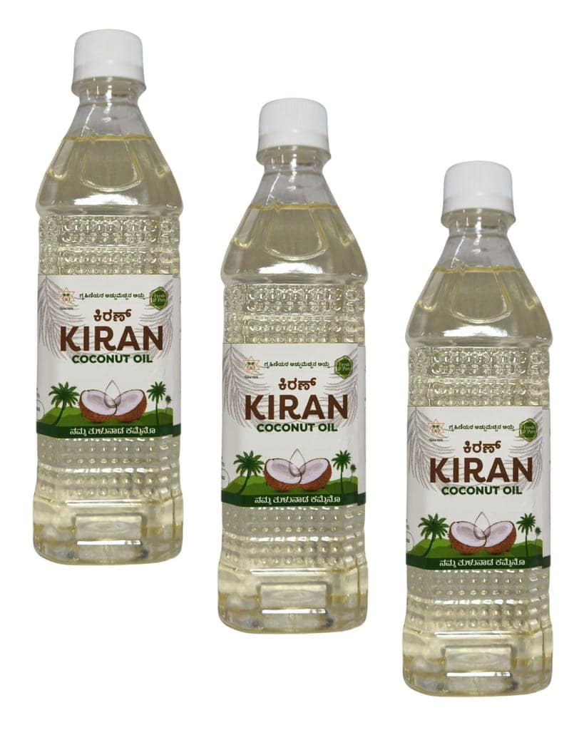 Kiran Coconut Oil Bottle 500ML