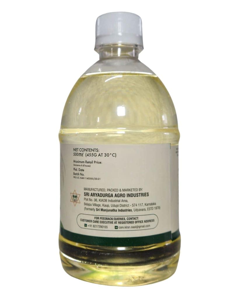 Kiran Coconut Oil Bottle 500ML view 5