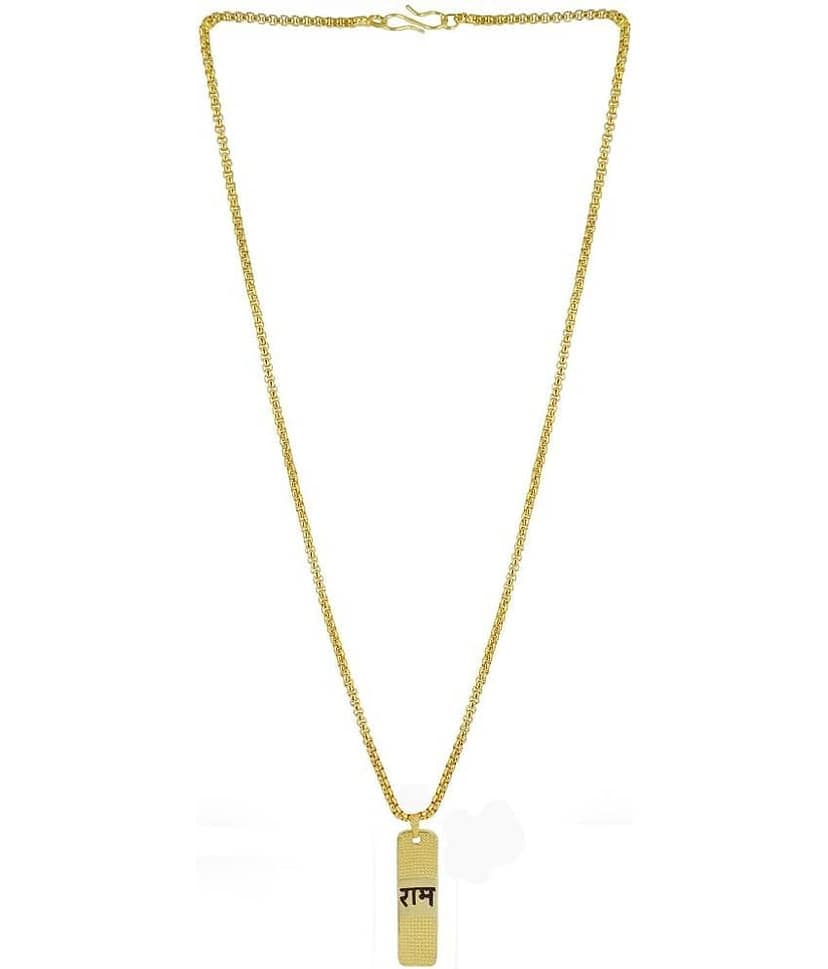 KRIMO Gold Pendant set ( Pack of 1 ) view 2