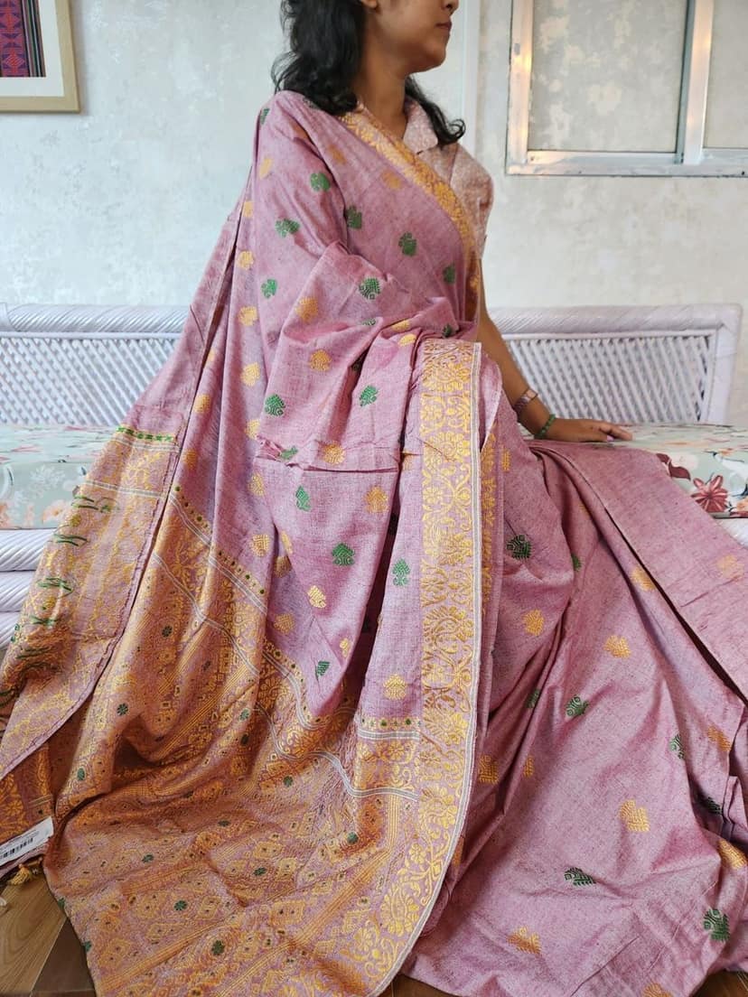 Eri Silk/Ahimsa Silk Saree