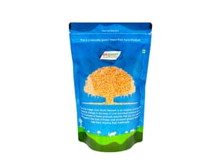 Ekgaon Unpolished Desi Masoor Dal - Dhuli (Washed & Split Red Gram) (500g)