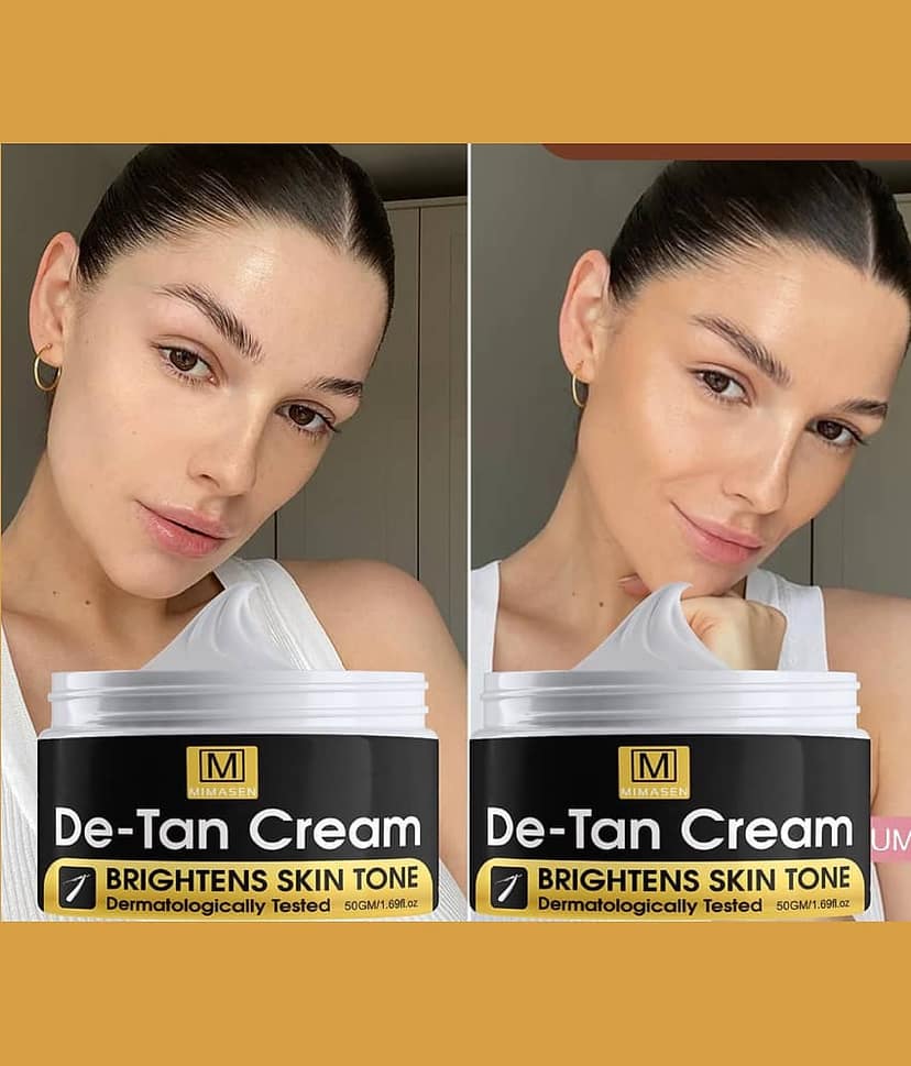 KURAIY Beautiful Pure De-Tan Cream For Tan Removal 50 g Pack Of 2