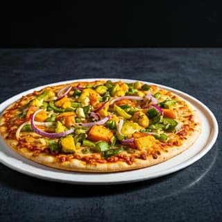 Veggie Tandoori Pizza