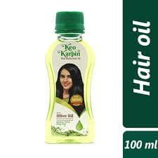 Keo Karpin Hair Oil - Non Sticky With & Olive Oil, 100 Ml Bottle