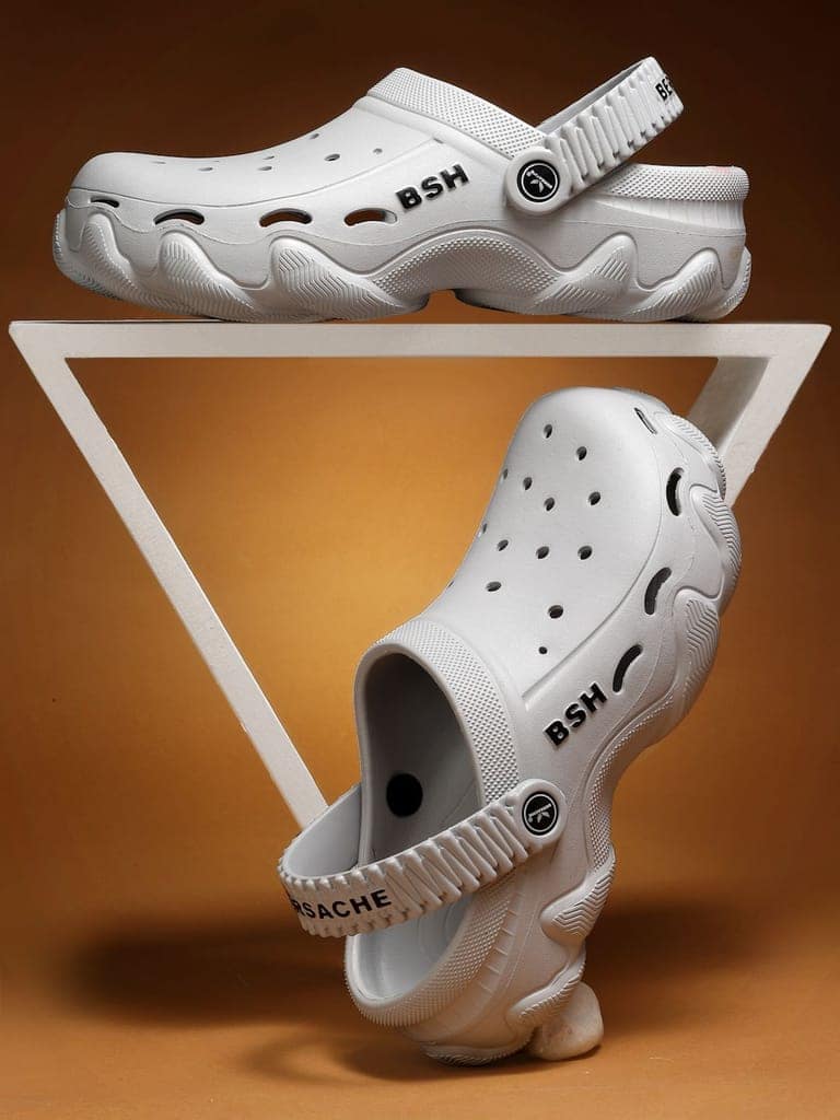 Bersache Extra Soft Classic Casual with Back Strap Regular wear with Ultra Soft & Flexibility Technology Clog for Men's