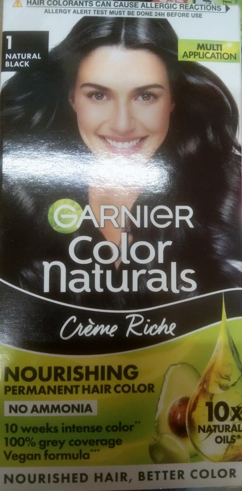 Garnier color naturals 70ml+60gm no1